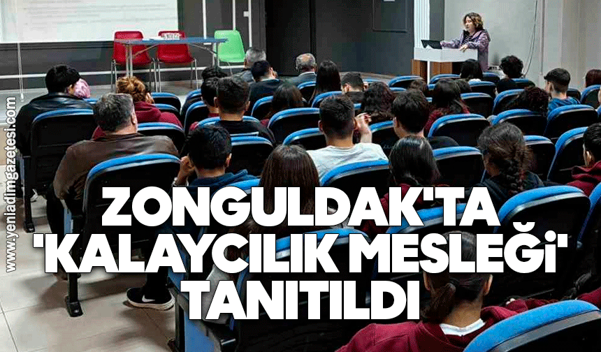 Zonguldak'ta 'kalaycılık mesleği' tanıtıldı