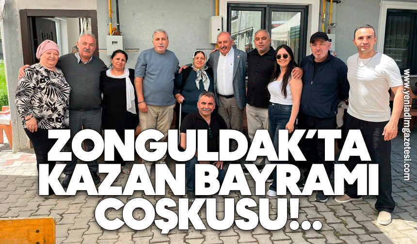 Zonguldak’ta Kazan Bayramı coşkusu