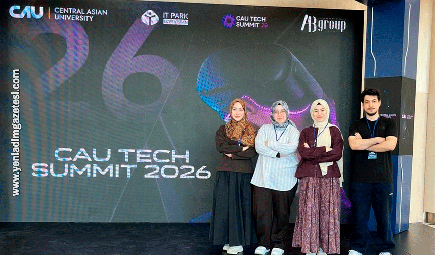 KBÜ Özbekistan'daki teknoloji zirvesinde Türkiye'yi temsil etti