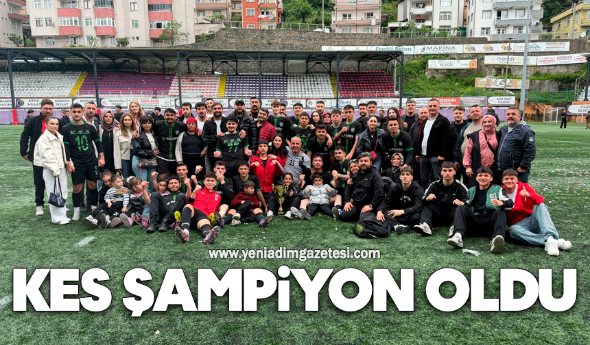 KES Şampiyon oldu