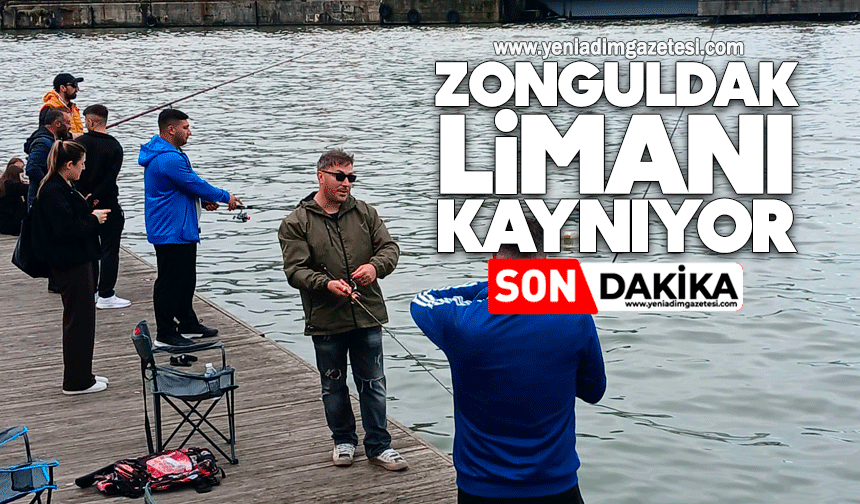 Zonguldak Limanı kaynıyor