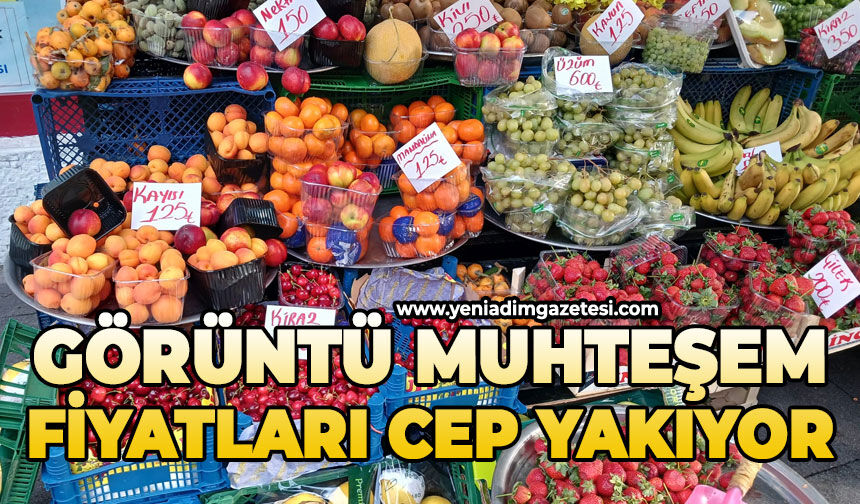 Görüntü muhteşem: Fiyatları cep yakıyor!