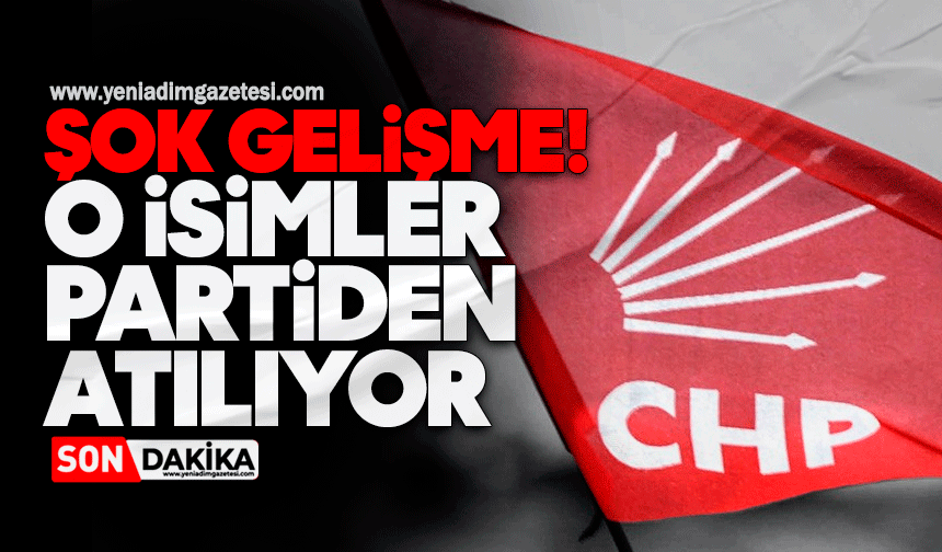 Şok gelişme! O isimler partiden atılıyor