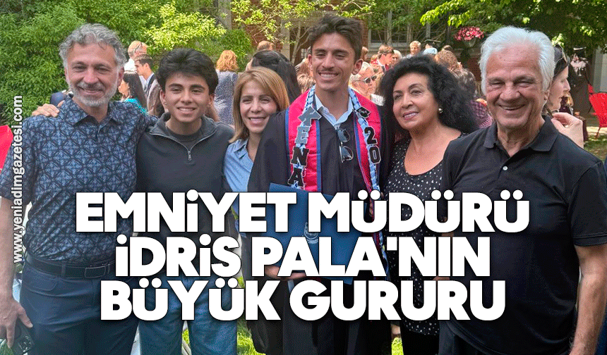 Emniyet Müdürü İdris Pala'nın büyük gururu
