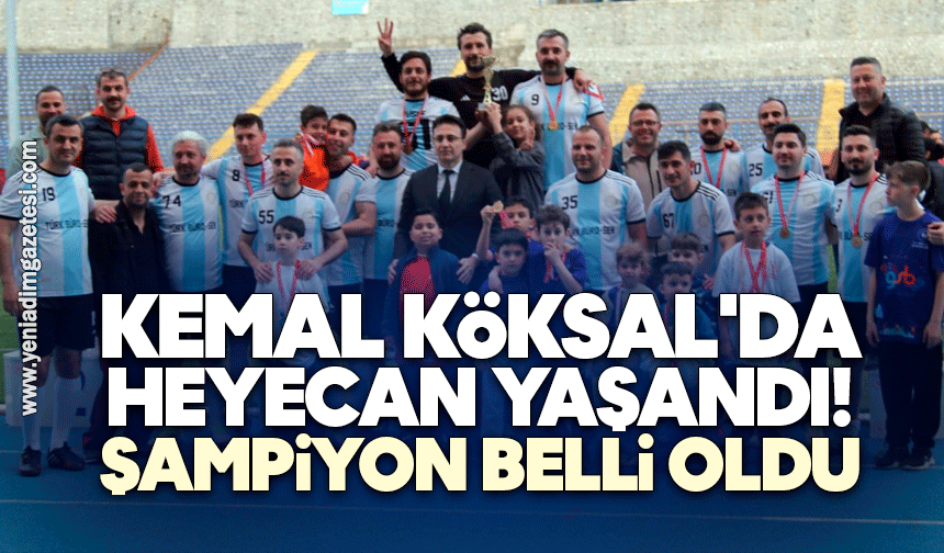Kemal Köksal'da heyecan yaşandı: Şampiyon belli oldu