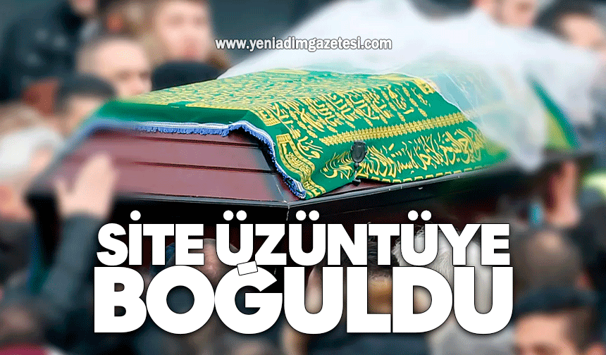 Site üzüntüye boğuldu