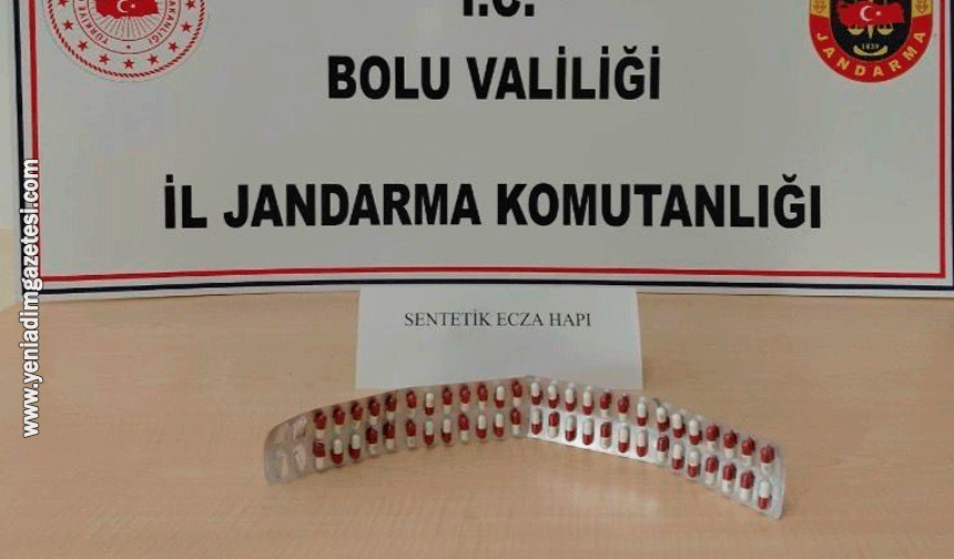 Bolu'da jandarmadan uyuşturucu operasyonu: 3 gözaltı