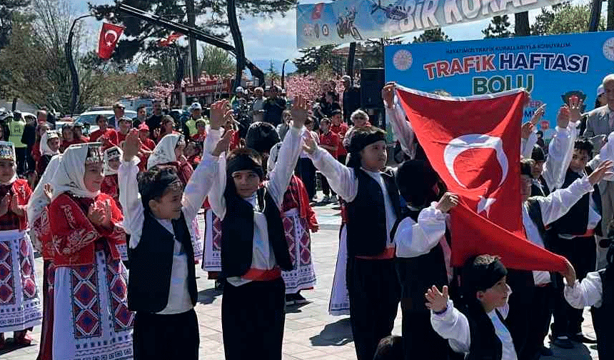 Bolu'da Trafik Haftası çeşitli etkinliklerle kutlandı