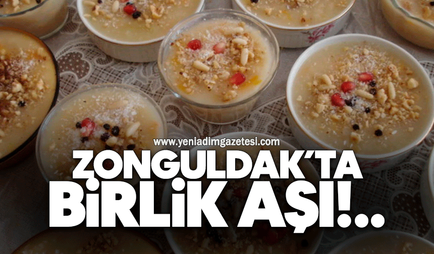 Zonguldak’ta birlik aşı!