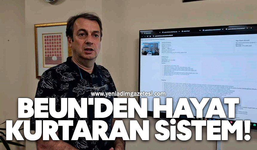 BEUN'den hayat kurtaran sistem, tek bir fotoğrafla deprem analizi yapılabiliyor