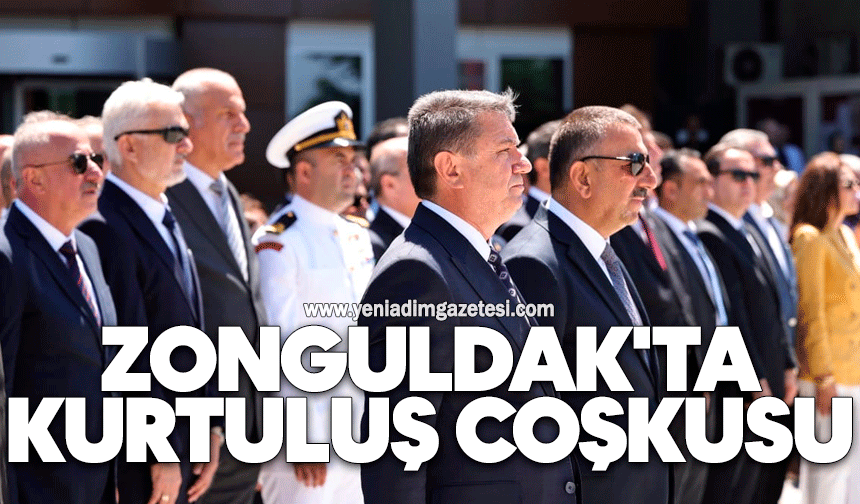 Zonguldak'ta kurtuluş coşkusu