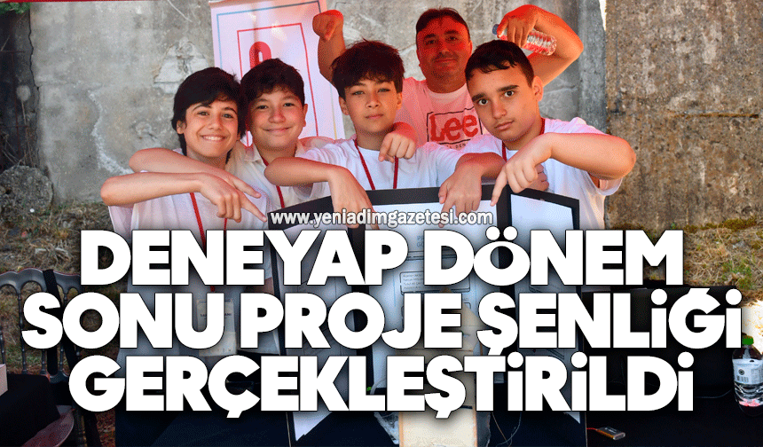 Deneyap dönem sonu proje şenliği gerçekleştirildi