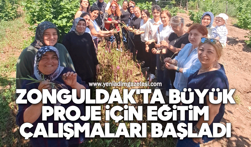 Zonguldak'ta büyük proje için eğitim çalışmaları başladı