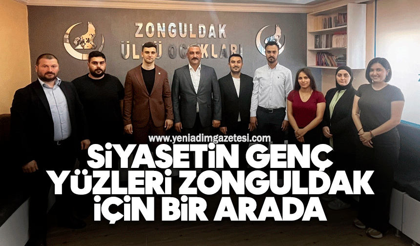 Siyasetin genç yüzleri Zonguldak için bir arada