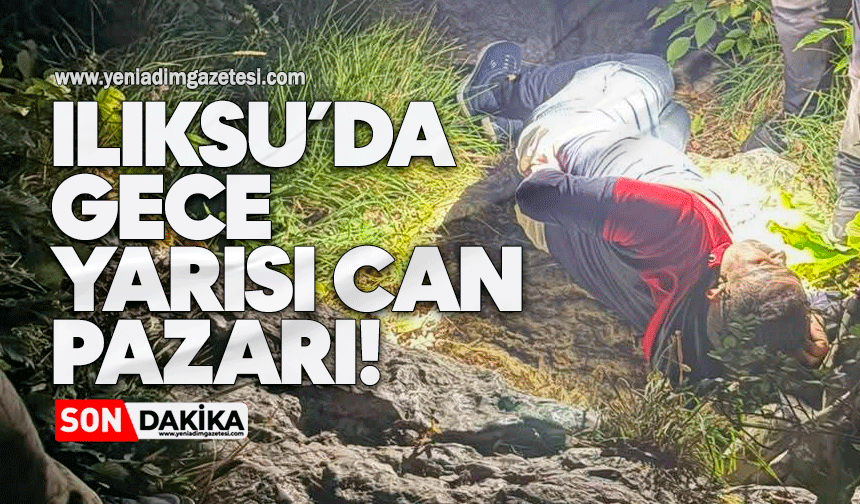 Ilıksu’da gece yarısı can pazarı!