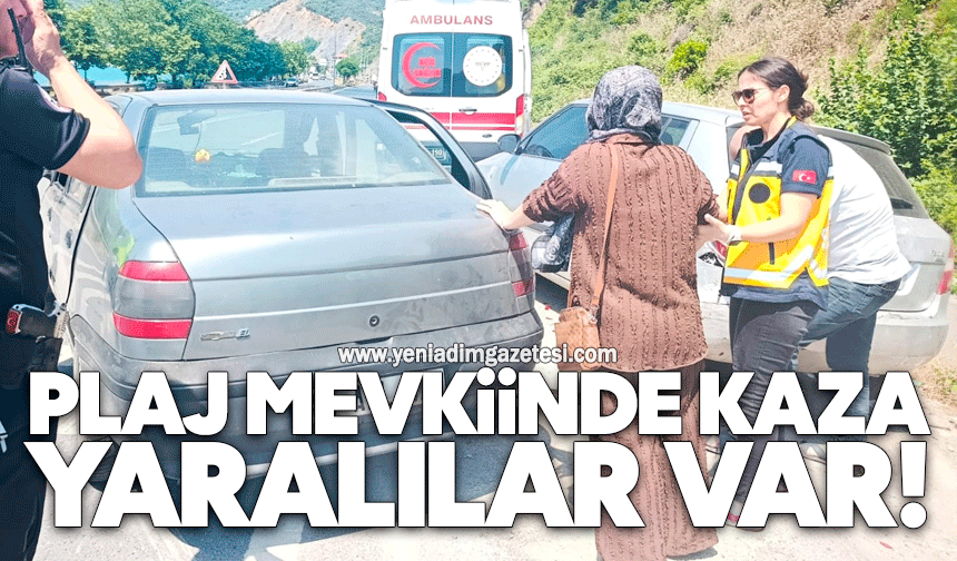 Plaj mevkiinde kaza: Yaralılar var...