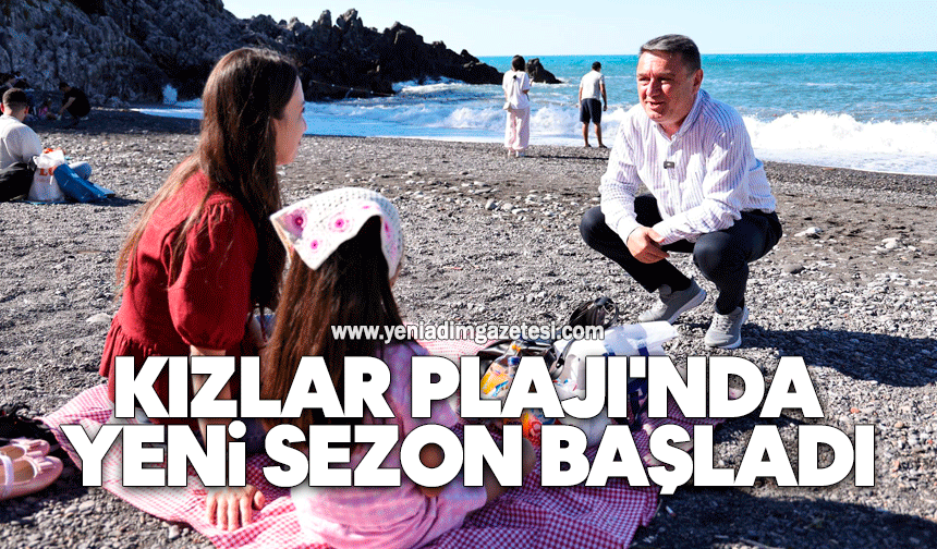Kızlar Plajı'nda Yeni Sezon Başladı