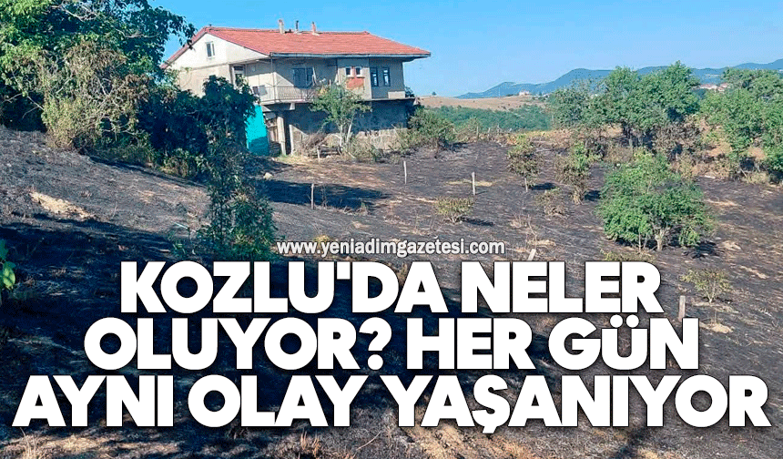Kozlu'da neler oluyor: Her gün aynı olay yaşanıyor