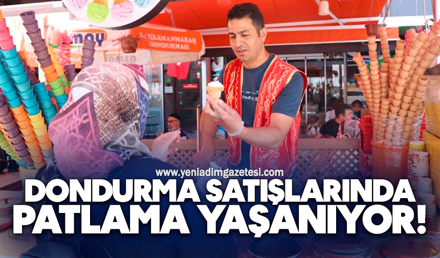 Dondurma satışlarında patlama!