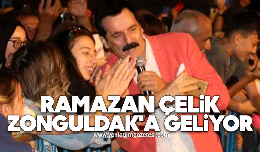 Ramazan Çelik Zonguldak'a geliyor