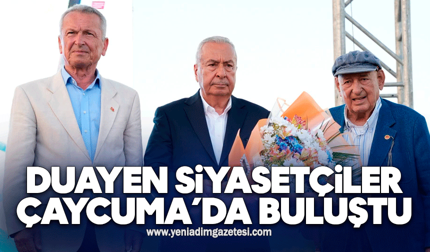 Duayen siyasetçiler Çaycuma’da buluştu