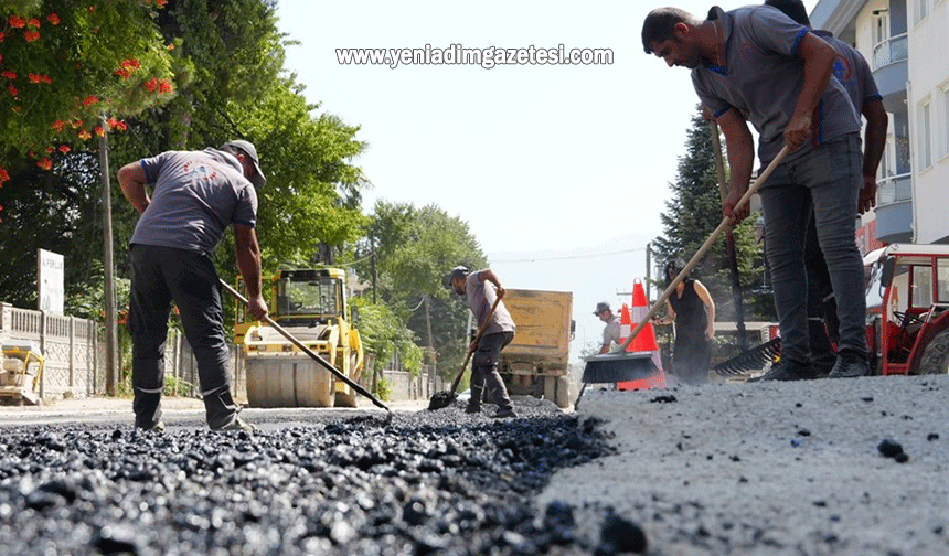 Düzce'de 4 bin 379 metre yeni yol açıldı