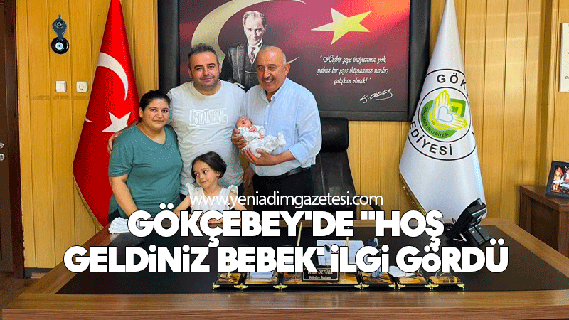 Gökçebey'de "Hoş geldiniz bebek' ilgi gördü