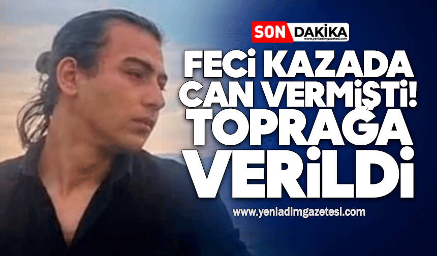 Motosiklet kazasında hayatını kaybeden genç son yolculuğuna uğurlandı