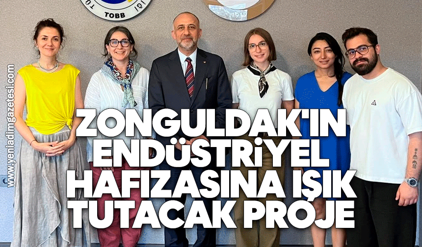 Zonguldak'ın Endüstriyel hafızasına Işık tutacak proje