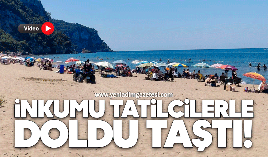 Bartın'ın İncisi İnkumu Tatilcilerle Doldu Taştı!