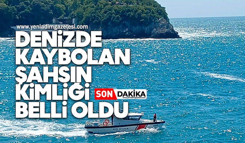 Tersane Plajı mevkiinde adam kayboldu