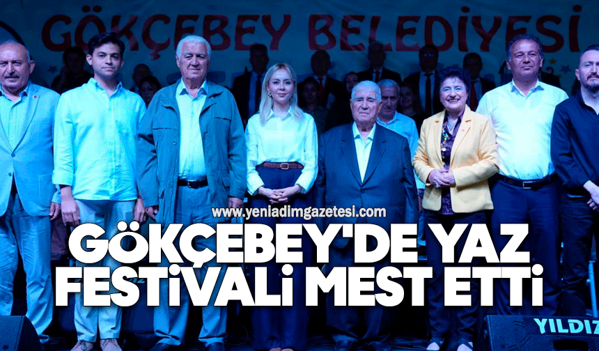 Gökçebey'de yaz festivali mest etti