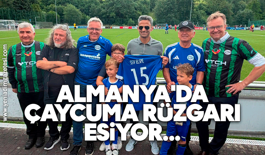 Almanya'da Çaycuma rüzgar esiyor