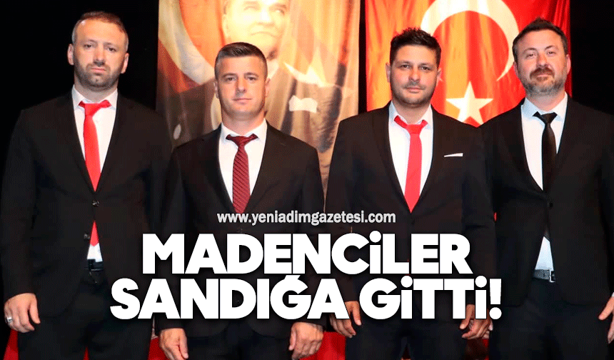 Madenciler Sandığa gitti: Amasra Şube Başkanlığına Serhat Ergin seçildi