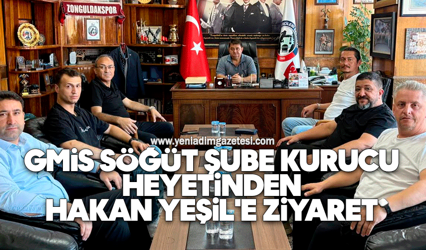 GMİS Söğüt Şube Kurucu Heyetinden Hakan Yeşil'e ziyaret