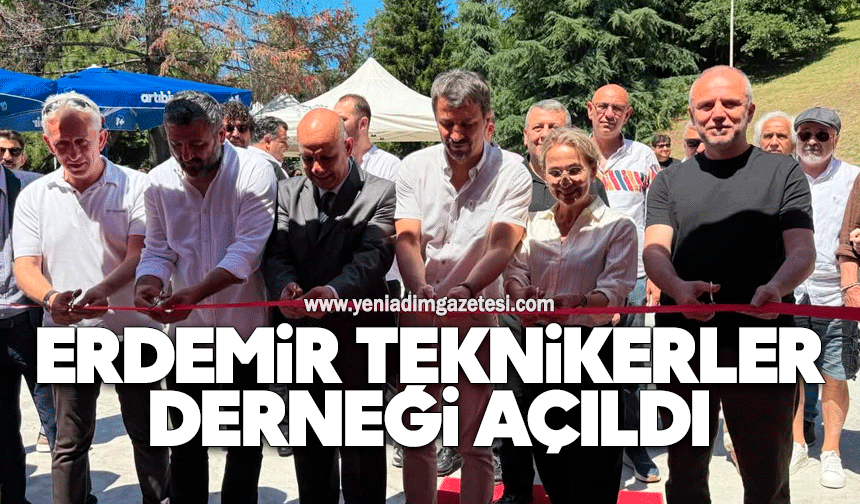 Erdemir Teknikerler Derneği Açıldı