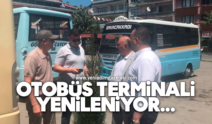 Otobüs terminali yenileniyor