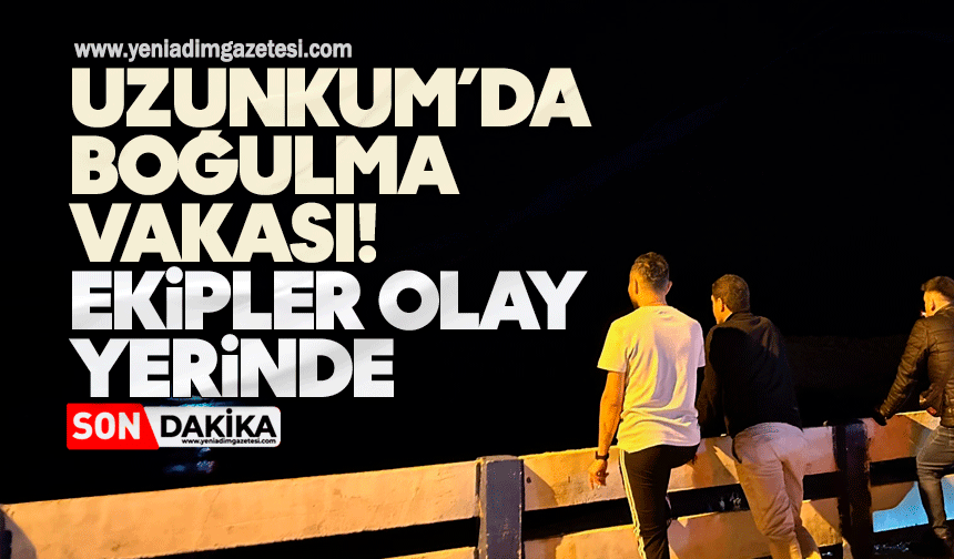Uzunkum’da boğulma vakası! Ekipler olay yerinde