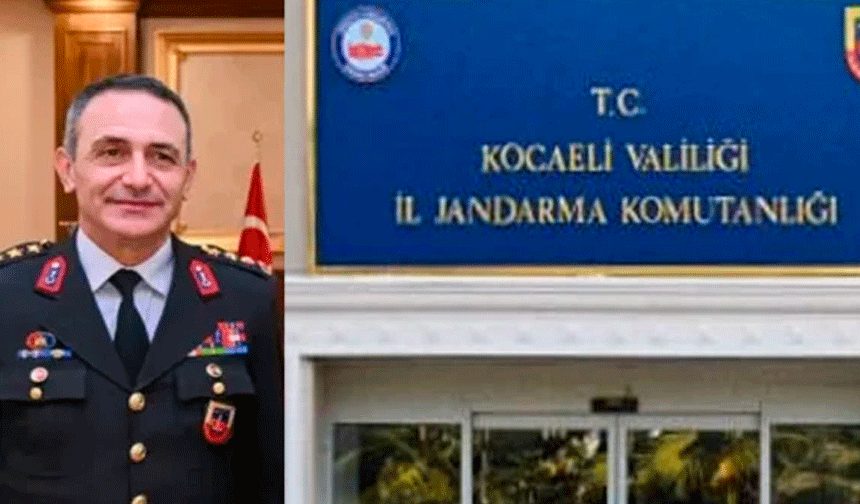 Kocaeli İl Jandarma Komutanı değişti