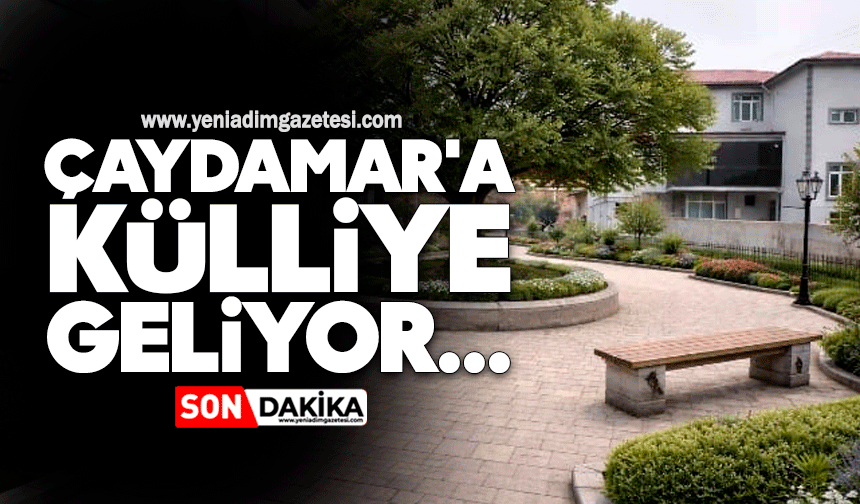 Çaydamar'a Külliye geliyor...