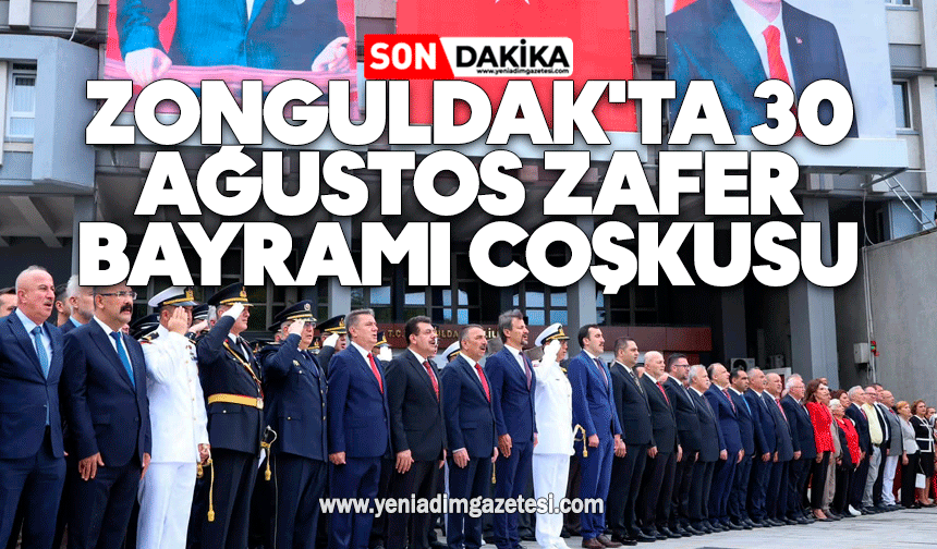Zonguldak'ta 30 Ağustos Zafer Bayramı coşkusu
