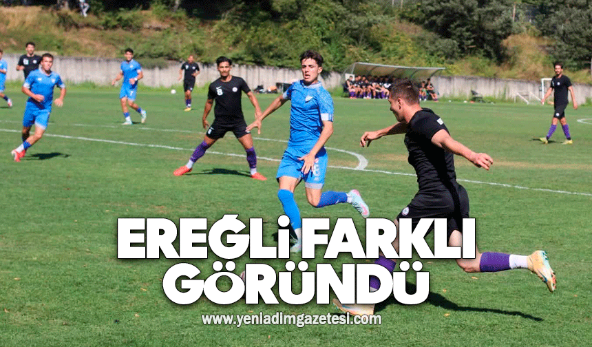 Ereğli farklı göründü