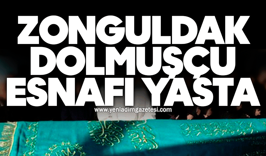 Zonguldak dolmuşçu esnafı yasta