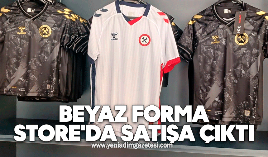 Beyaz forma Store'da satışa çıktı