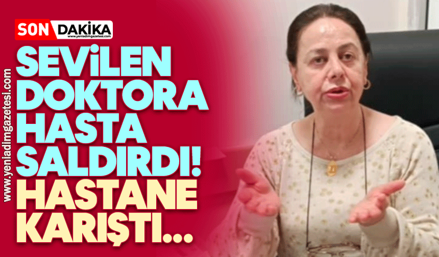 Hastane karıştı! Hasta, doktora saldırdı