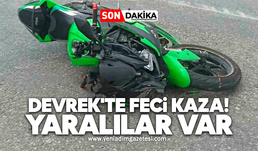 Devrek'te feci kaza! Yaralılar var
