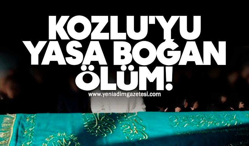 Kozlu'yu yasa boğan ölüm!