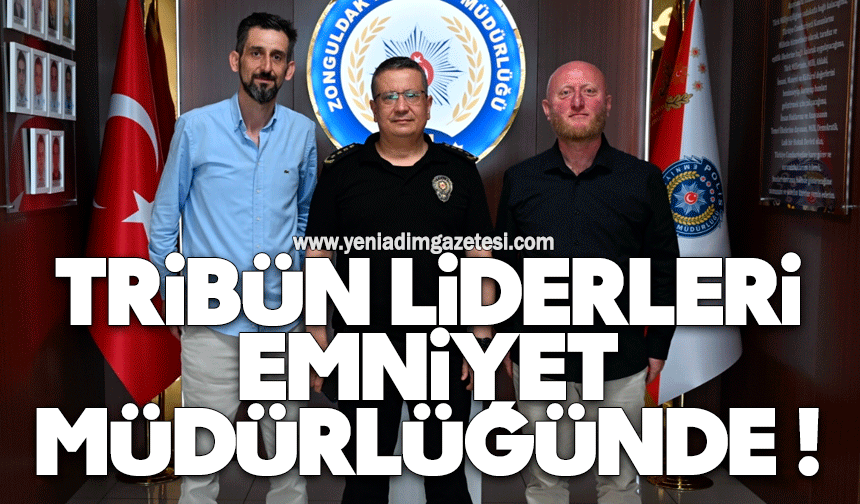 Tribün Liderleri Emniyet Müdürlüğünde !