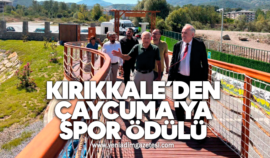 Kırıkkale’den Çaycuma'ya spor ödülü