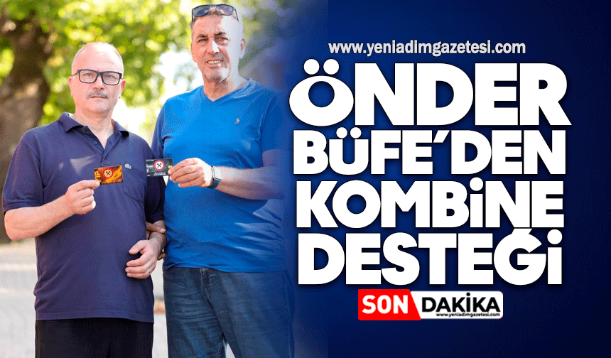 Önder Büfe'den kombine desteği